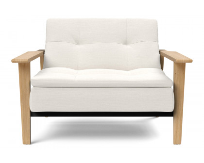 Innovation Living Dublexo Frej Chair Oak - 574 Vivus Dusty Off White