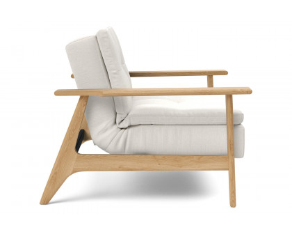 Innovation Living Dublexo Frej Chair Oak - 574 Vivus Dusty Off White