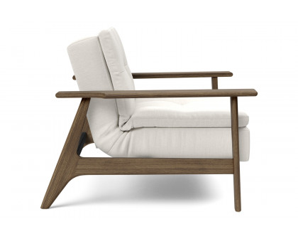 Innovation Living Dublexo Frej Chair Smoked Oak - 574 Vivus Dusty Off White