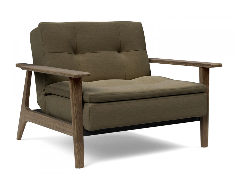 Innovation Living Dublexo Frej Chair Smoked Oak - 575 Vivus Dusty Olive