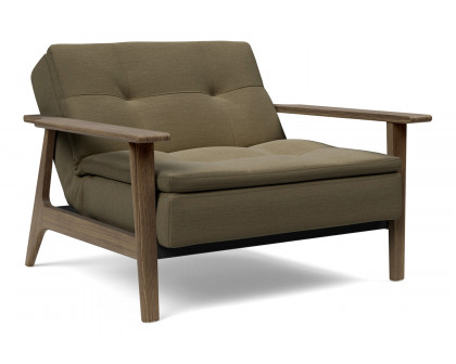 Innovation Living Dublexo Frej Chair Smoked Oak - 575 Vivus Dusty Olive