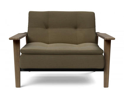 Innovation Living Dublexo Frej Chair Smoked Oak - 575 Vivus Dusty Olive