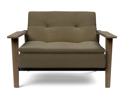 Innovation Living Dublexo Frej Chair Smoked Oak - 575 Vivus Dusty Olive