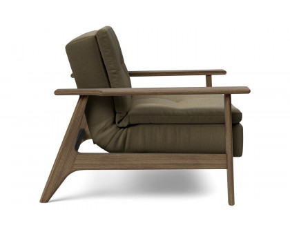 Innovation Living Dublexo Frej Chair Smoked Oak - 575 Vivus Dusty Olive