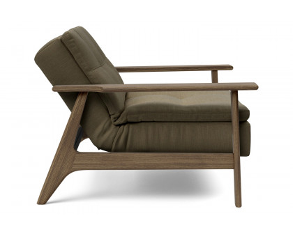 Innovation Living Dublexo Frej Chair Smoked Oak - 575 Vivus Dusty Olive