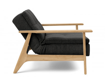 Innovation Living Dublexo Frej Chair Oak - 577 Kenya Dark Gray