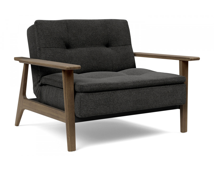 Innovation Living Dublexo Frej Chair Smoked Oak - 577 Kenya Dark Gray