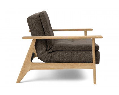 Innovation Living Dublexo Frej Chair Oak - 578 Kenya Taupe