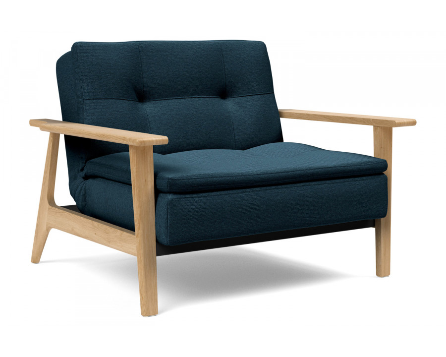 Innovation Living Dublexo Frej Chair Oak - 580 Argus Navy Blue