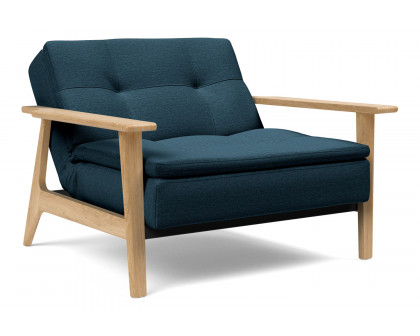 Innovation Living Dublexo Frej Chair Oak - 580 Argus Navy Blue