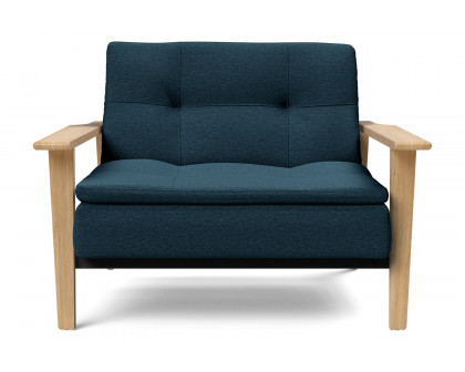 Innovation Living Dublexo Frej Chair Oak - 580 Argus Navy Blue