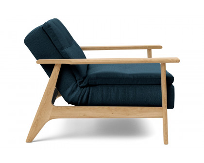 Innovation Living Dublexo Frej Chair Oak - 580 Argus Navy Blue