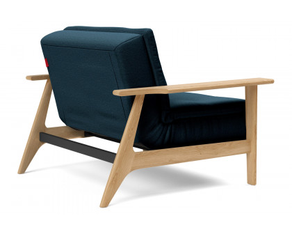 Innovation Living Dublexo Frej Chair Oak - 580 Argus Navy Blue