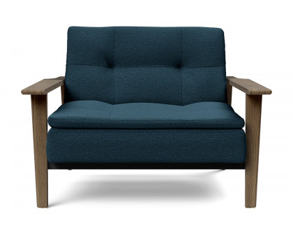 Innovation Living Dublexo Frej Chair Smoked Oak - 580 Argus Navy Blue