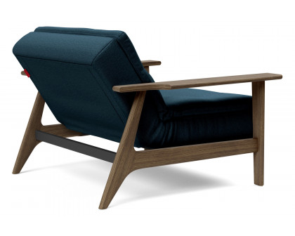 Innovation Living Dublexo Frej Chair Smoked Oak - 580 Argus Navy Blue