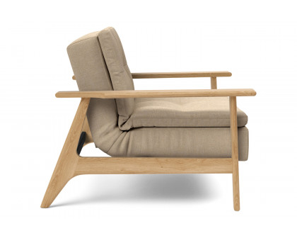 Innovation Living Dublexo Frej Chair Oak - 587 Phobos Mocha