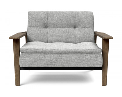 Innovation Living Dublexo Frej Chair Smoked Oak - 590 Micro Check Gray