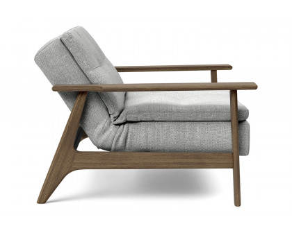 Innovation Living Dublexo Frej Chair Smoked Oak - 590 Micro Check Gray