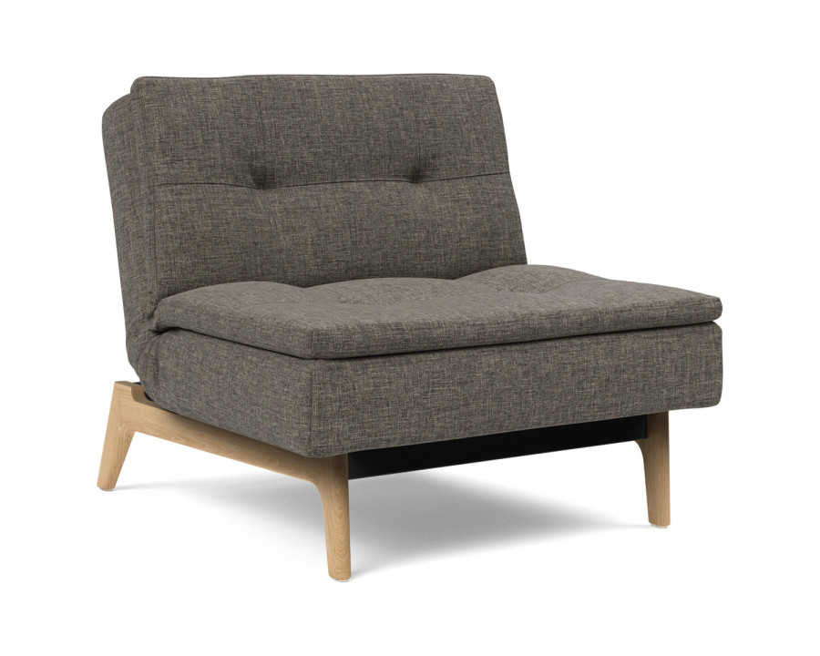 Innovation Living Dublexo Eik Chair Oak - 216 Flashtex Dark Gray