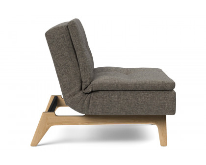 Innovation Living Dublexo Eik Chair Oak - 216 Flashtex Dark Gray