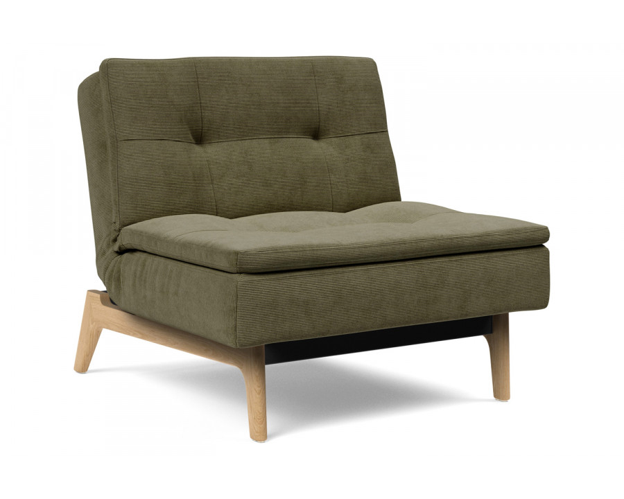 Innovation Living Dublexo Eik Chair Oak - 316 Cordufine Pine Green