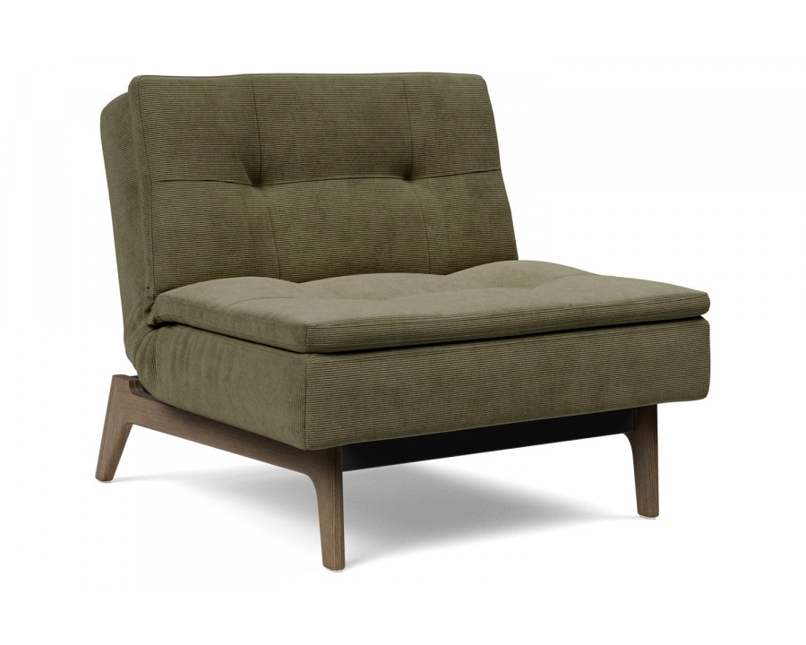 Innovation Living Dublexo Eik Chair Smoked Oak - 316 Cordufine Pine Green