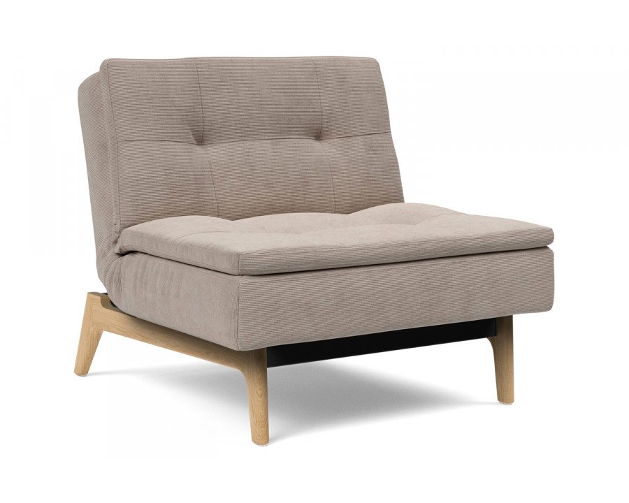 Innovation Living Dublexo Eik Chair Oak - 318 Cordufine Beige