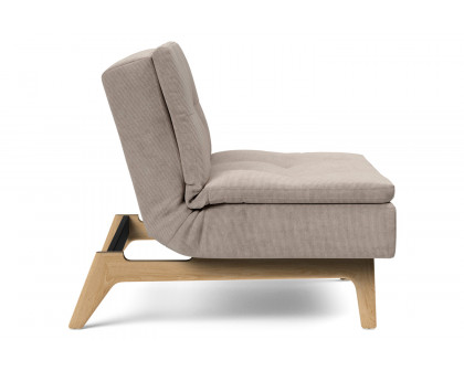 Innovation Living Dublexo Eik Chair Oak - 318 Cordufine Beige