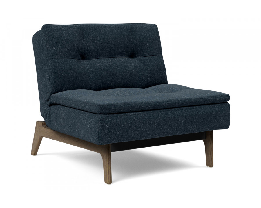 Innovation Living Dublexo Eik Chair Smoked Oak - 515 Nist Blue