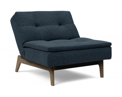 Innovation Living Dublexo Eik Chair Smoked Oak - 515 Nist Blue