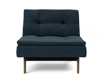 Innovation Living Dublexo Eik Chair Smoked Oak - 515 Nist Blue