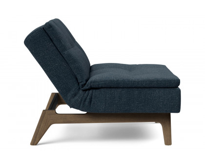 Innovation Living Dublexo Eik Chair Smoked Oak - 515 Nist Blue