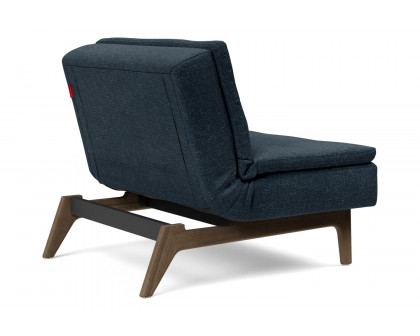 Innovation Living Dublexo Eik Chair Smoked Oak - 515 Nist Blue