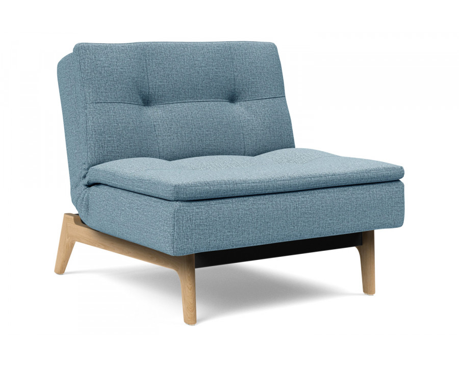 Innovation Living Dublexo Eik Chair Oak - 525 Mixed Dance Light Blue