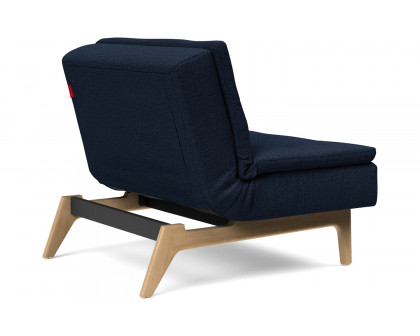 Innovation Living Dublexo Eik Chair Oak - 528 Mixed Dance Blue