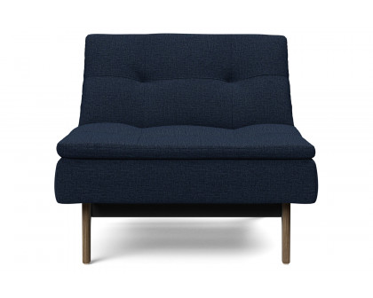 Innovation Living Dublexo Eik Chair Smoked Oak - 528 Mixed Dance Blue