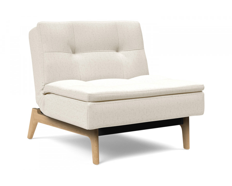 Innovation Living Dublexo Eik Chair Oak - 531 Bouclé Off White