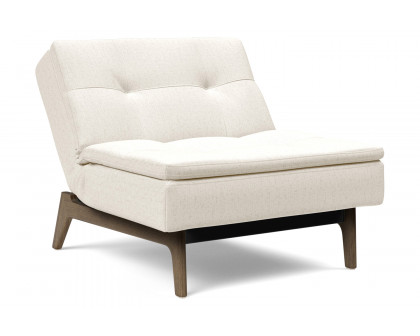 Innovation Living Dublexo Eik Chair Smoked Oak - 531 Bouclé Off White