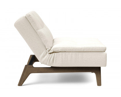 Innovation Living Dublexo Eik Chair Smoked Oak - 531 Bouclé Off White