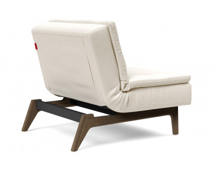 Innovation Living Dublexo Eik Chair Smoked Oak - 531 Bouclé Off White