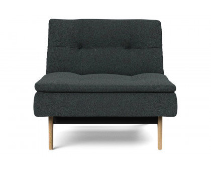 Innovation Living Dublexo Eik Chair Oak - 534 Bouclé Black Raven