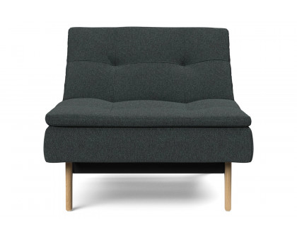 Innovation Living Dublexo Eik Chair Oak - 534 Bouclé Black Raven