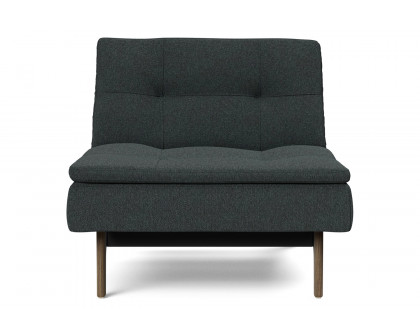 Innovation Living Dublexo Eik Chair Smoked Oak - 534 Bouclé Black Raven