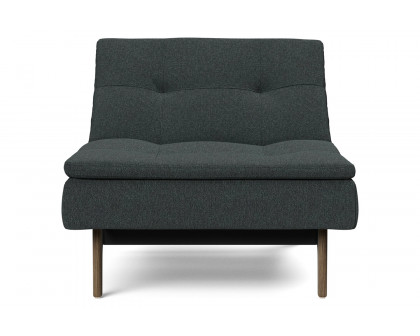 Innovation Living Dublexo Eik Chair Smoked Oak - 534 Bouclé Black Raven