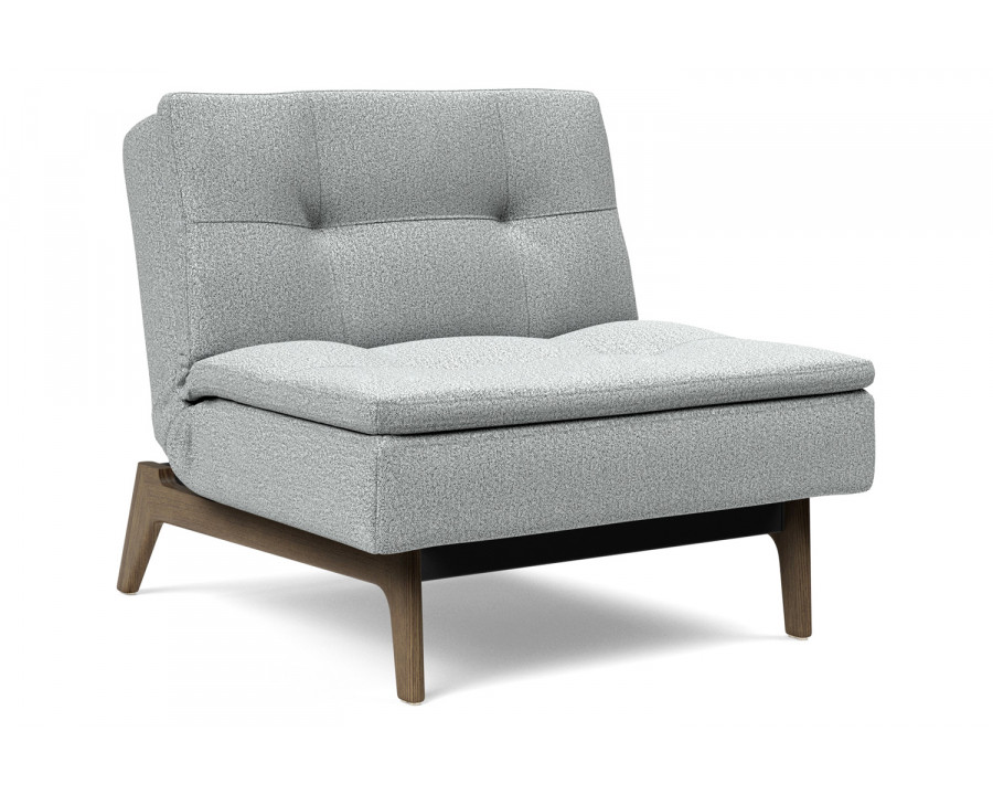 Innovation Living Dublexo Eik Chair Smoked Oak - 538 Melange Light Gray