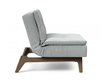 Innovation Living Dublexo Eik Chair Smoked Oak - 538 Melange Light Gray