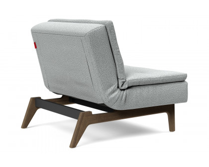 Innovation Living Dublexo Eik Chair Smoked Oak - 538 Melange Light Gray