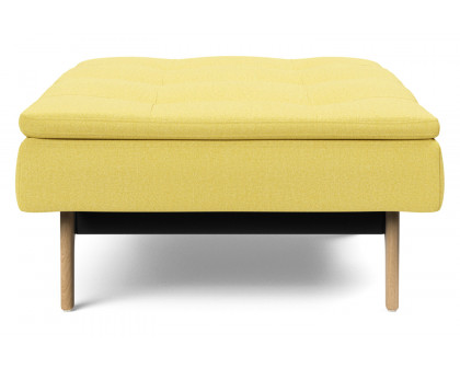 Innovation Living Dublexo Eik Chair Oak - 554 Soft Mustard Flower