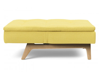 Innovation Living Dublexo Eik Chair Oak - 554 Soft Mustard Flower