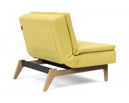 Innovation Living Dublexo Eik Chair Oak - 554 Soft Mustard Flower